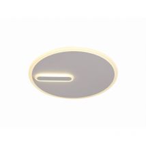 Plafonnier rond design HORLOGE LED 40W 4000K - blanc