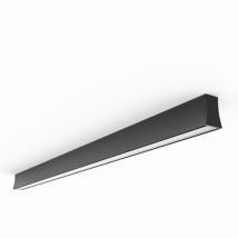 Plafonnier Design HANOK 120cm LED 38W 3000K - noir