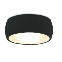 Plafonnier rond design KODAK II LED 8W 3000K - noir