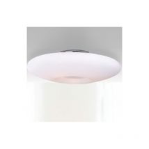 Plafonnier rond design PIRES 60 E27 4x60W blanc, chrome