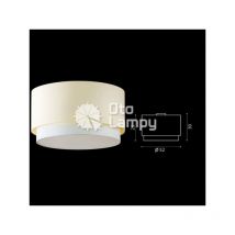 Plafonnier rond design NET P-4 E27 écru