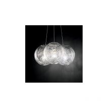 Suspension luminaire design MAPA SAT SP3 E27 nickel