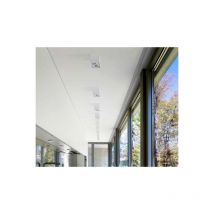 Spot ELOY GU10 50W blanc, aluminium