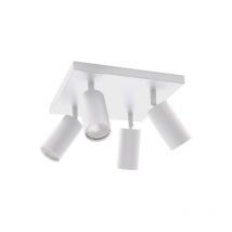 Plafonnier Spot de plafond MANAM GU10 4D blanc