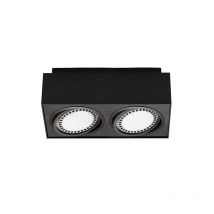 Spot en saillie NT BOXY CL 2 2xGU10 AR111 - noir