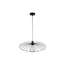 Suspension luminaire ANTONELLA diamètre 65cm E27 - noir