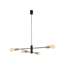 Lampe Suspendue design ROTOR 4xE27 - noir