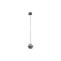 Suspension industrielle Design GEOMETRIC diamant GU10 - béton