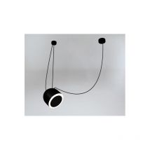 Suspension luminaire design Dohar DOBO 1 1xE14 - noir