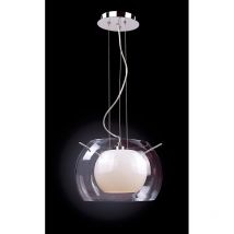 Lampe Suspendue design KOMA 1x60W - chrome