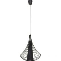 Suspension luminaire KAREN E27 - noir