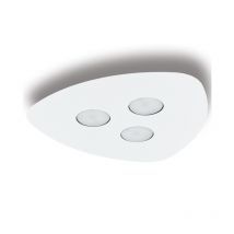 Plafond ORGANIC 3xGX53 - blanc