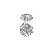 Suspension luminaire design Plafonnier BOLLICINE SP14 G9 chromé