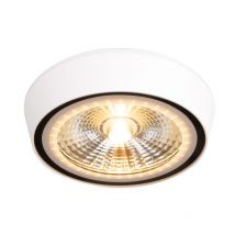 Plafonnier Design CHARON 12W 3000K IP65 - blanc