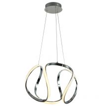 Luminaire Design suspendue TOKYO LED 44W chrome