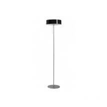 Lampadaire design intérieur LIMA G9 noir flash / gris