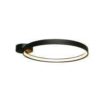 Plafonnier Design CIRCLE 55cm LED 30W 3000K - noir