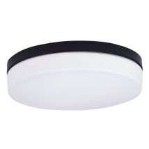 Plafonnier étanche design ODA 3xE27 IP44 - noir