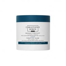 Christophe Robin Rituel Purifiant Masque purifiant à la boue thermale Cuir chevelu stressé et pointes sèches 250ml - Easypara