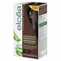 Elcea Coloration permanente Couleur et soin revitalisant au lait d'hibiscus 140ml - Easypara