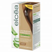 Elcea Coloration permanente Couleur et soin revitalisant au lait d'hibiscus 140ml - Easypara