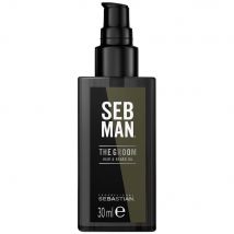 Sebastian Professional The Groom Huile Cheveux Et Barbe Seb Man Sebastian 30ml - Easypara