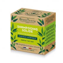 Beauterra Shampooing Solide Cheveux normaux 75g - Fabriqué en France - Easypara