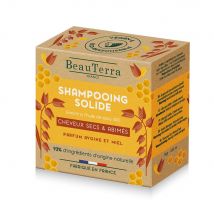 Beauterra Shampooing Solide Cheveux Secs Et Abimes Cheveux secs et abimes 75g - Fabriqué en France - Easypara