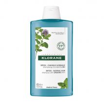 Klorane Menthe Aquatique Shampooing Detox Bio 400ml - Easypara