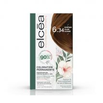 Elcea Coloration permanente Couleur et soin revitalisant au lait d'hibiscus 140ml - Easypara