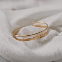 Bracelet double Pur - Fabien Ajzenberg - Fabriqué en France - Idée cadeau femme - Les Raffineurs