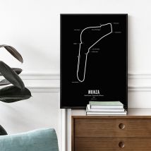 Affiche circuits de F1 - Idée cadeau homme - Wijck - Les Raffineurs