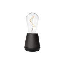Lampe portable de table LED sans fil - Noir - Idée cadeau homme - Humble - Les Raffineurs