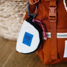 Mini sac taco à accrocher - Accessoire sac à dos - Crème - Idée cadeau homme - Topo Design - Les Raffineurs