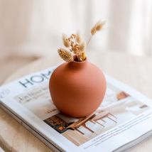Vase soliflore en céramique - Terracotta - Oustao - Les Raffineurs