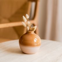 Vase soliflore en céramique - Bicolore - Oustao - Les Raffineurs