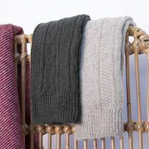 Duo de chaussettes pour homme en laine et cachemire - Taille Unique - Kaki - Épilogue - Les Raffineurs