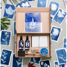 Kit cyanotypes - Coffret créations - Idée cadeau femme - Botanopia - Les Raffineurs