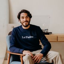 Sweat Homme "Le Padre" - S - Idée cadeau Noël - Cadeau Homme - Cadeau Papa - Idée cadeau enfant - Affaire De Famille - Les Raffineurs