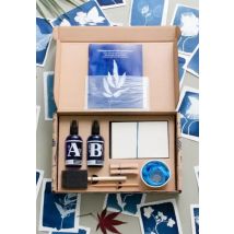 Kit cyanotypes - Coffret créations - Idée cadeau Noël - Cadeau Homme - Cadeau Femme - Cadeau Papa - Cadeau Maman - Botanopia - Les Raffineurs