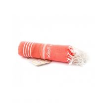 Fouta XXL Corail en coton Bio