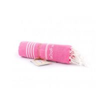 Fouta Rose Bonbon Personnalisée (BIO)