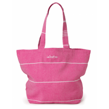 Sac de Plage Fuchsia Personnalisé (BIO)