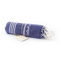 Fouta Navy en coton Bio