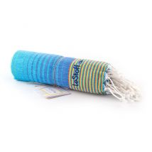 Fouta Rainbow en coton Bio