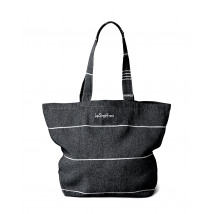 Sac de Plage Anthracite en coton Bio
