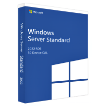 Microsoft Windows Server 2022 RDS 50 Device CAL - Licencja Wieczysta z Aktywacją Online