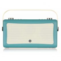 VQ Hepburn Mk II Portable DAB+/FM Radio & Bluetooth Speaker in Teal