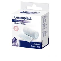 COSMOPLAST - Bandage élastique COSMOPLAST 6x4 cm 2 u