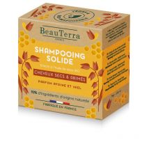 BEAUTERRA - SOLIDE shampooing à l'avoine et au miel 75 gr